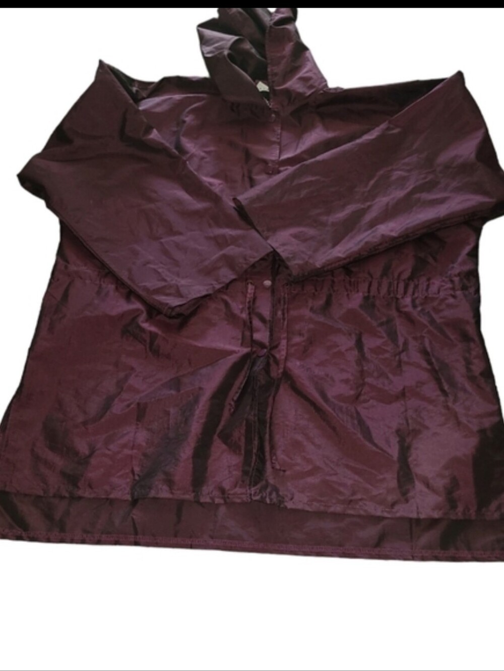 Totes rainwear rain jacket one size lightweight hooded